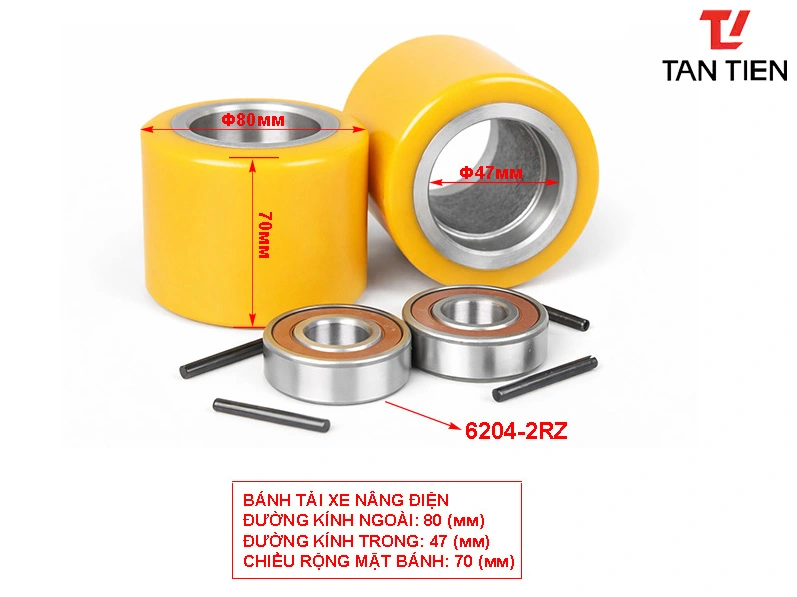 Bánh Chịu Tải Xe Nâng 84×70-47